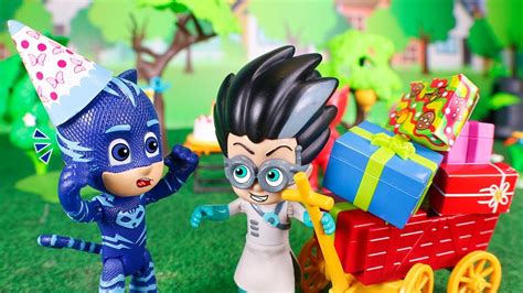 Pj Masks Toys ⚡ Compilation Of Adventures With The Pj Masks ⚡😄💥 Youtube