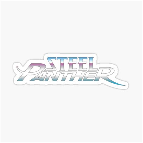 Steel Panther Logo Sticker For Sale By Waynemorgan54 Redbubble