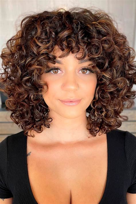 25 Curly Bob Ideas To Add Some Bounce To Your Look Lovehairstyles Layered Curly Haircuts