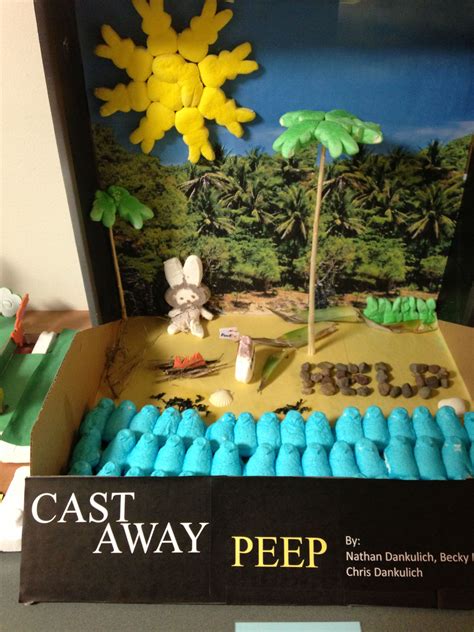 Cast Away Peep Peeps Crafts Easter Peeps Holiday Crafts
