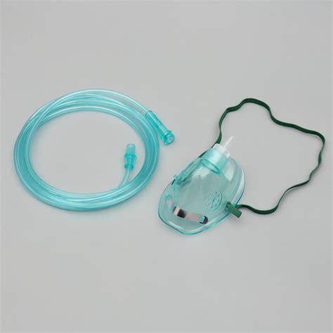 Factory Ce And Iso Approve Hospital Disposable Medical Oxygen Mask China Oxygen Mask And Pvc