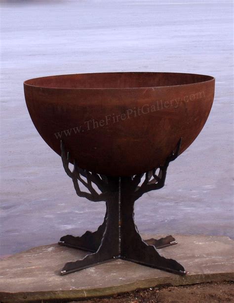 The Fire Pit Gallery Druids Dream 30 Tree Trunk Firebowl Made To