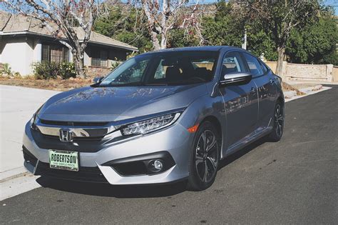 2016 Honda Civic Touring Lunar Silver Metallic 2016 Honda Civic