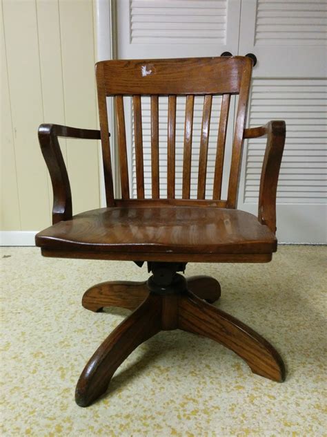 Wooden Desk Chair Facingwalls