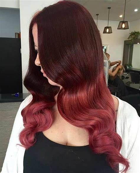 21 Amazing Dark Red Hair Color Ideas Stayglam