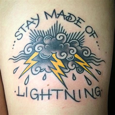 Maybe you would like to learn more about one of these? 22+ Lightning Tattoo Designs, Ideas | Design Trends ...