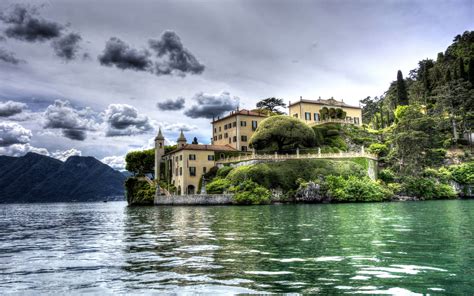 Download Wallpapers Villa Balbianello 4k Hdr Lake Como