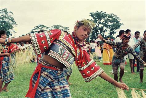 A Tigwa Manobo Girl Dancing To The Beat Of Gongs Filipino