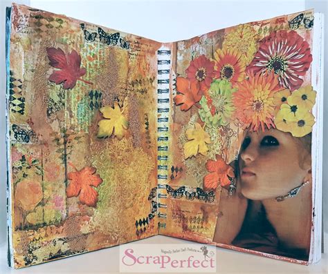 Art Journaling Collage Made Easy With The Best Glue Ever Scraperfect
