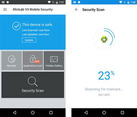 Test Ahnlab V3 Mobile Security 31 For Android 170101 Av Test
