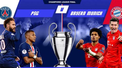 Follow the champions league live football match between fc barcelona and fc bayern munich with eurosport. UEFA Champions League Final 2020: paris saint germain vs ...