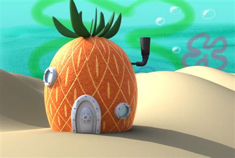 House Spongebob 3d Model