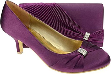 Purple Satin Shoes Wedding Purple Bridal Shoes For Sale Ebay The