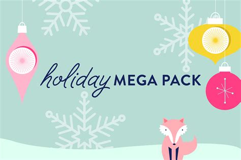 Holiday Vector Mega Pack Illustrations ~ Creative Market