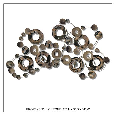 See more ideas about flower wall decor, wall decor, accent wall. Propensity II Chrome - Handcrafted Metal Wall Decor - InnoMax