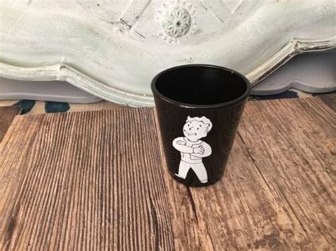 Fallout Boy Glow In The Dark Shot Glass Officially Licensed Black Green