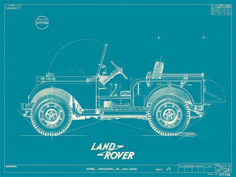 Solo Piel Land Rover Dibujos De Autos Coche De Cartón Jeep Willys
