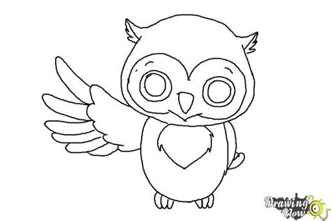 Cartoon Easy Cartoon Cute Owl Drawing Clătită Blog