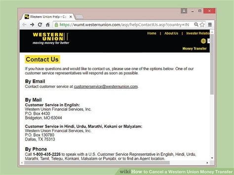 We did not find results for: How to Cancel a Western Union Money Transfer: 9 Steps