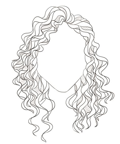 How To Draw A Girl With Curly Hair Easy Step By Step Best Hairstyles
