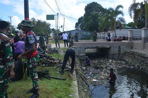 Sambut Hut Ke Dan Hjk Korem Atw Gelar Karya Bakti Di Wilayah Kota Merauke