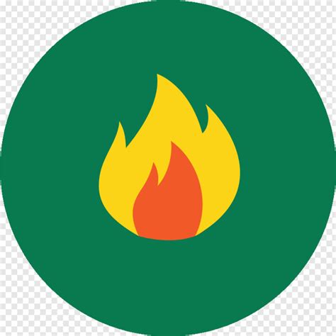 Fire Circle Fire  Red Fire Safety Icon Fire Vector Emoji Fire