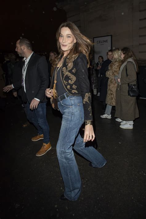 Teenage kicks carla bruni's teenage obsessions: Carla Bruni - Celine Show at Paris Fashion Week 02/28/2020 • CelebMafia