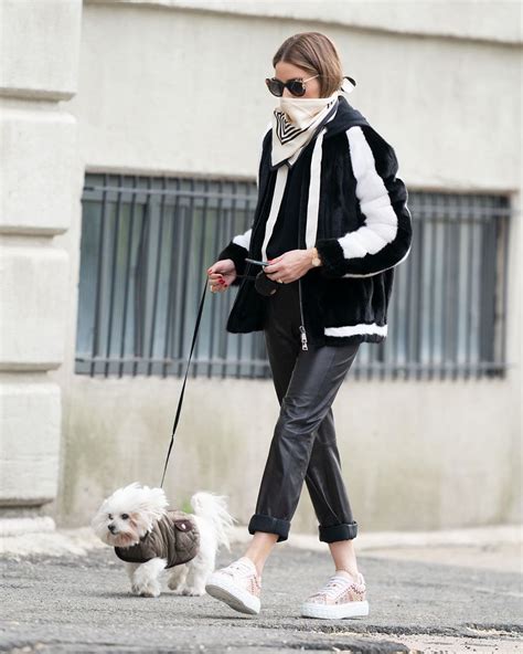 Olivia Palermo Black Shirt Street Style Spring Summer 2020 | SASSY