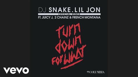 Dj Snake Lil Jon Turn Down For What Remix Audio Ft Juicy J