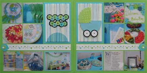 Here you can quickly and easily decorate your photo photo frame. Baby Shower Scrapbook Ideas - Mosaic Moments Photo Collage ...