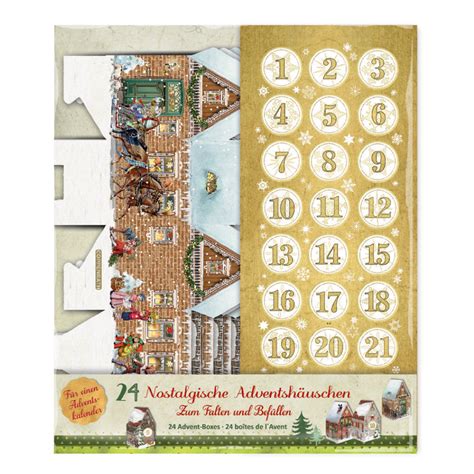 Christmas House Hanging Decorations Fillable Coppenrath Advent Calenda