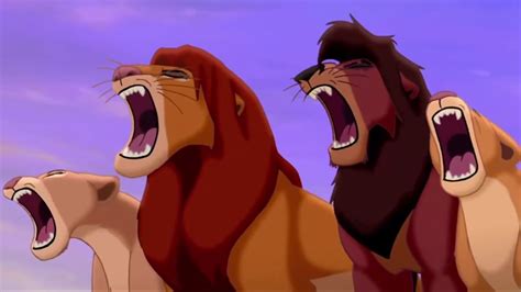 The Lion King 2 Simbas Pride We Are One Roar Ending Youtube