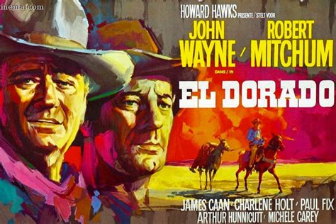 El Dorado John Wayne Robert Mitchum James Caan Howard Hawks