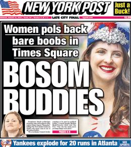 True News The Bund Times Square Topless 808080
