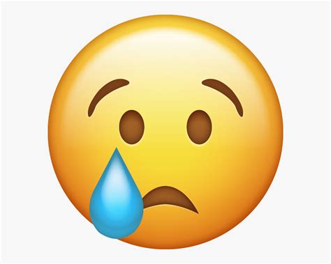 With open mouth anguished face crying face disappointed but relieved face sleepy face face with cold sweat loudly crying face dizzy face. Download Crying Emoji Face [iphone Ios Emojis In Png ...