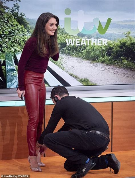 Gmbs Laura Tobin Wins Praise In Tight Red Leather Trousers A Helping