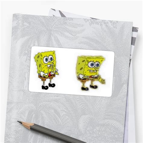 Spongebob Boi Dank Meme Sticker By Thomasq Redbubble