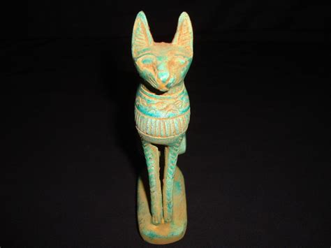 rare antique ancient egyptian statue of cat goddess bast bastet 2800 2750 bc 1923547849