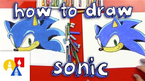 How To Draw Sonic The Hedgehog Youtube