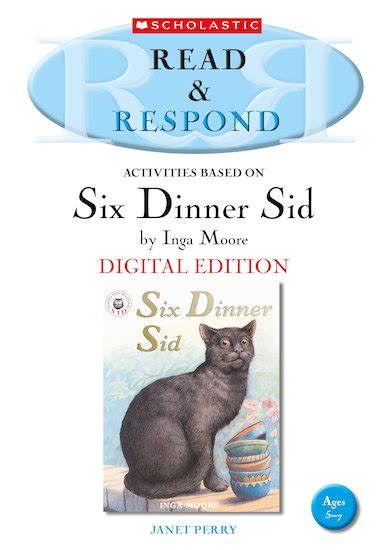 I really like shopping for new clothes and shoes. Read & Respond: Six Dinner Sid (Digital Download Edition) - Scholastic Shop