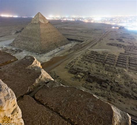 The View From The Top Of The Great Pyramid Tourists Secretly Climb