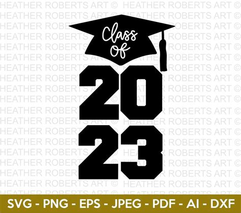 Class Of 2023 Svg Graduation Cap Svg Graduation 2023 Class Of 2023