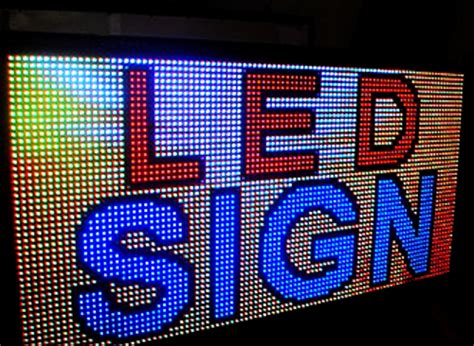 Led Signs Digital Signs Programmable Led Signs