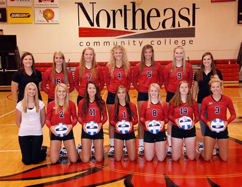 Northeast Community Colleges Entire Volleyball Team Named To Academic