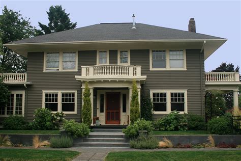 Attractive Exterior House Paint Colors With Modest Homes