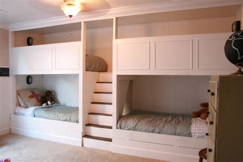 15 Cool Bunk Bed Designs For Four Kids Top Dreamer