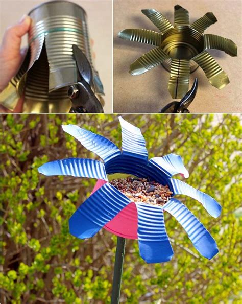 don t toss your old tin cans expert gardener shares 10 nifty ways to reuse them tin flowers