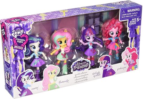 New Equestria Girls Elements Of Friendship Mini Figure 4 Pack Available