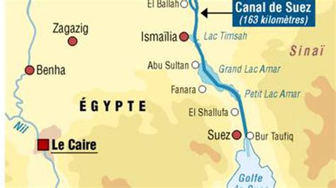 It separates the african continent from asia, and it provides the. Le canal de Suez, troisième source de devises de l'Egypte ...