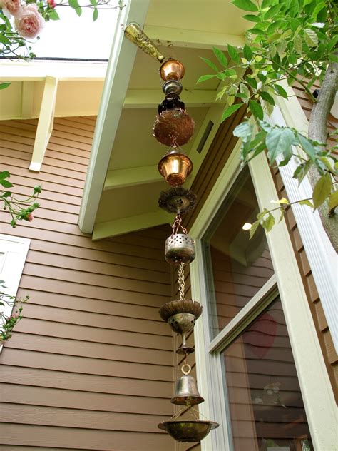 Upload, livestream, and create your own videos, all in hd. Bea that as it Mae.....: Upcycled Copper and Brass Rain Chain